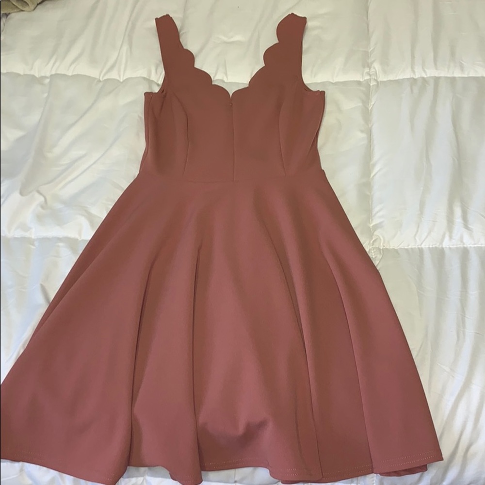 Pink dress